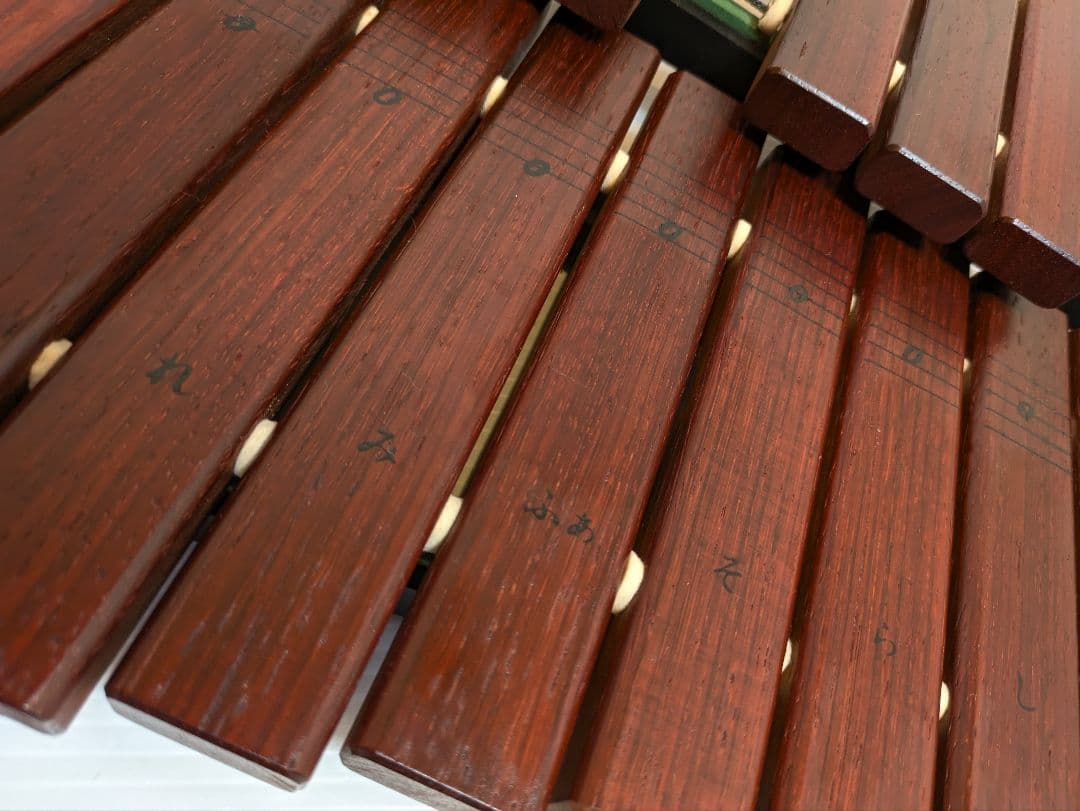 廃盤品 YAMAHA 32音 卓上木琴 TX-6 打楽器 ソフトケース付き