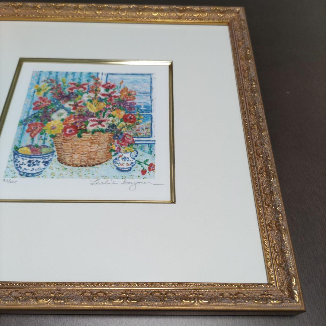 レスリー セイヤー シルクスクリーン【新品】☆ サイン・エディション有☆限定版画