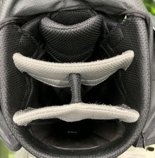 送料無料/超美品TOURSTAGE キャディバッグ ブラック/カモフラージュ