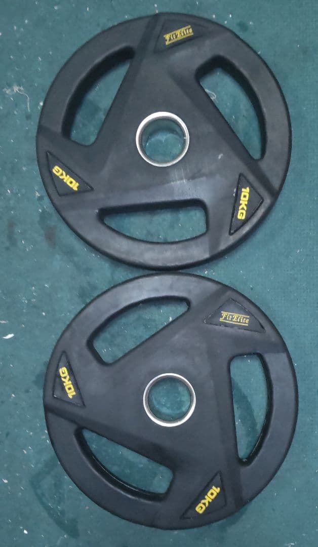 オリンピック プレート フィット エリート 10kgプレート2枚