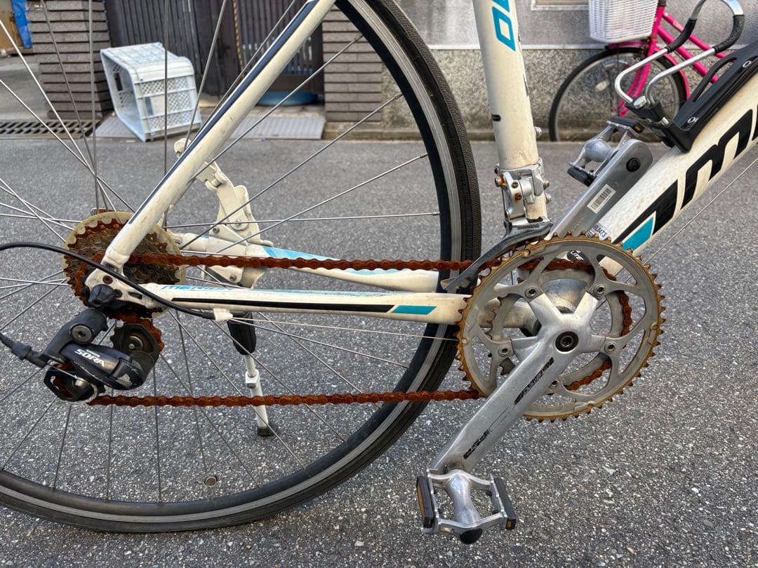 MERIDA Ride liteロードバイク ホワイト/ブルー