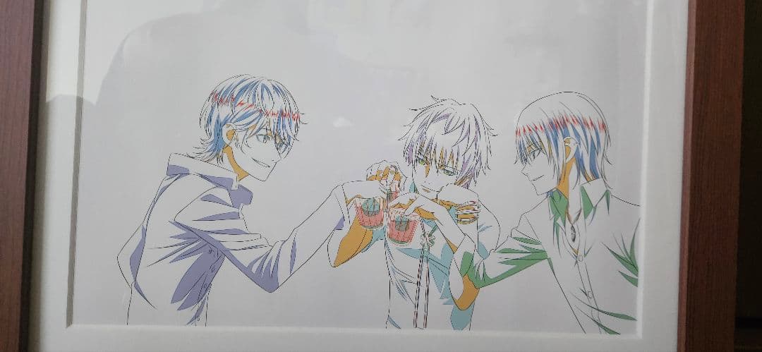 アニメK 複製原画　草薙出雲　周防尊　十束多々良