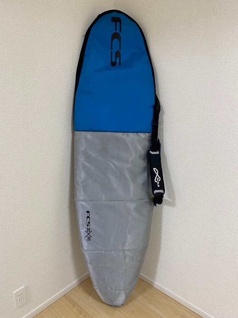 DHD DNA サーフボード 5’9 fcsハードケース　ボードバッグ付き