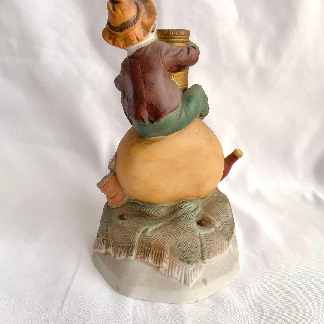 【希少・着火確認済】昭和レトロ ニッカウヰスキー 卓上ライター陶器製ヴィンテージ