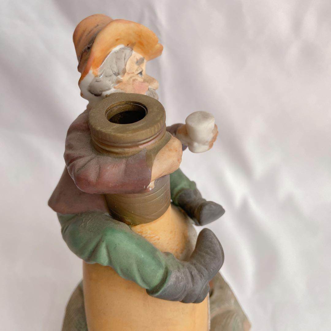 【希少・着火確認済】昭和レトロ ニッカウヰスキー 卓上ライター陶器製ヴィンテージ