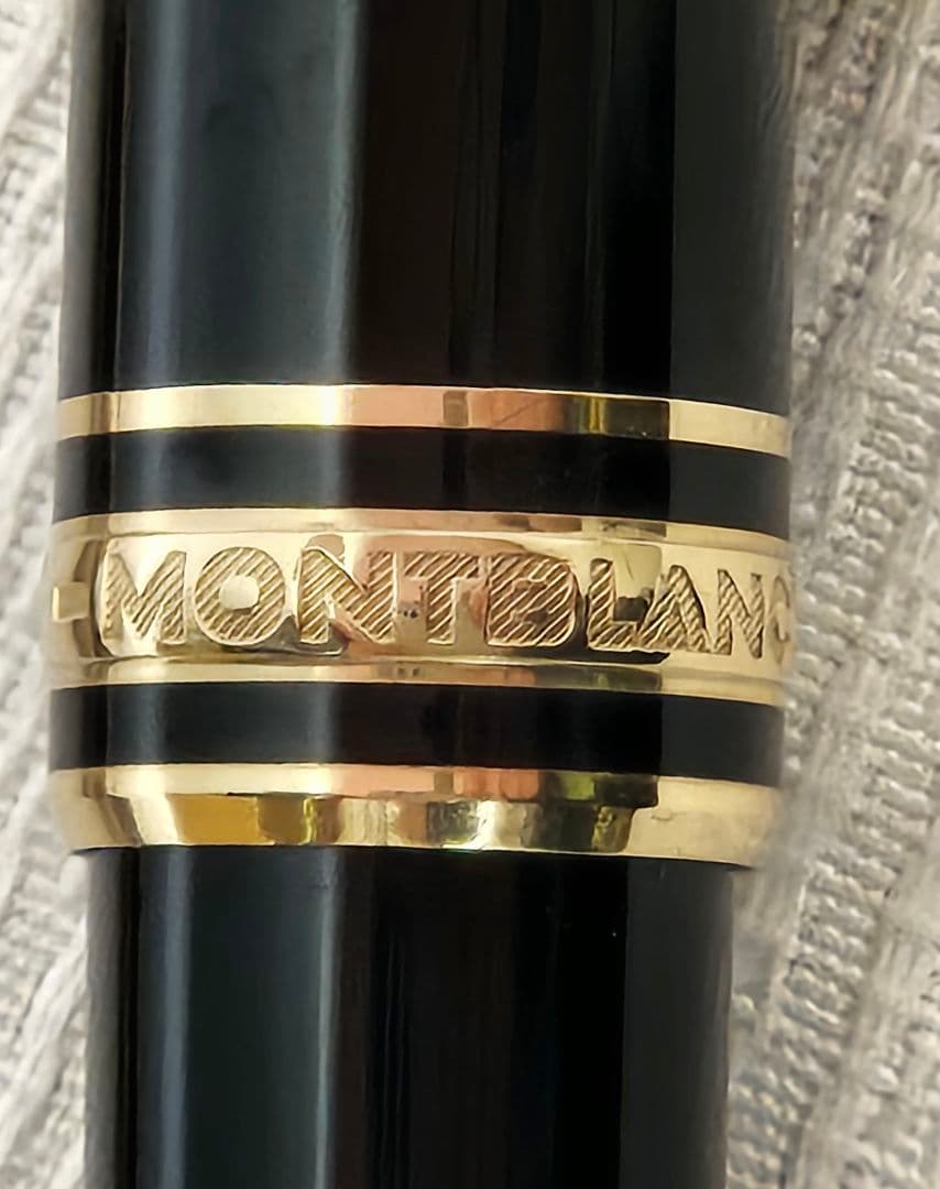 【美品】MONTBLANC モンブラン　マイスターシュテックボールペン 替芯付き