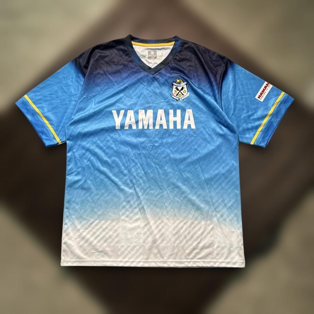 8SM2 JUBILO IWATA ゲームシャツ　オフィシャルグッズ　青　古着