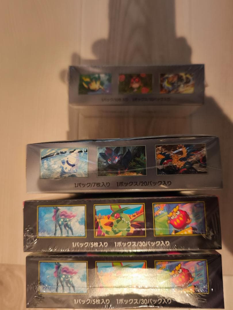 ポケモンカードインフェルノX テラスタルフェスホワイトフレアシュリンク付きbox