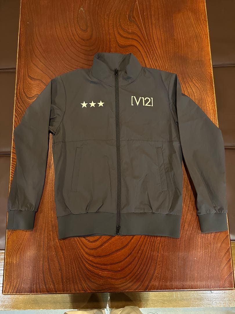 V12 フルジップ ジャケット ブラック サイズ1 美品