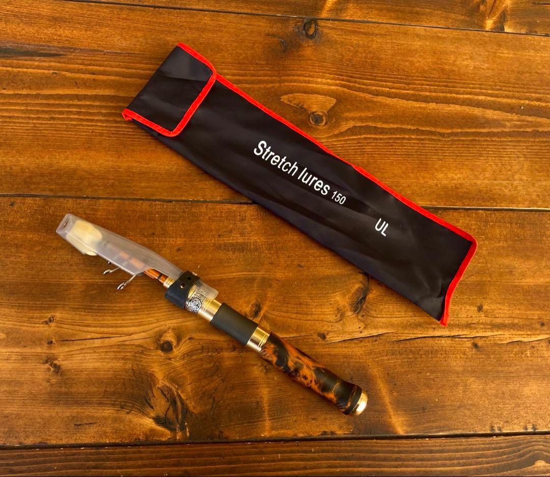 新品未使用　超軽量　カーボンロッド　5ft トラウトロッド　スピニングロッド