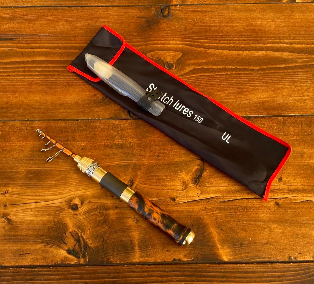 新品未使用　超軽量　カーボンロッド　5ft トラウトロッド　スピニングロッド