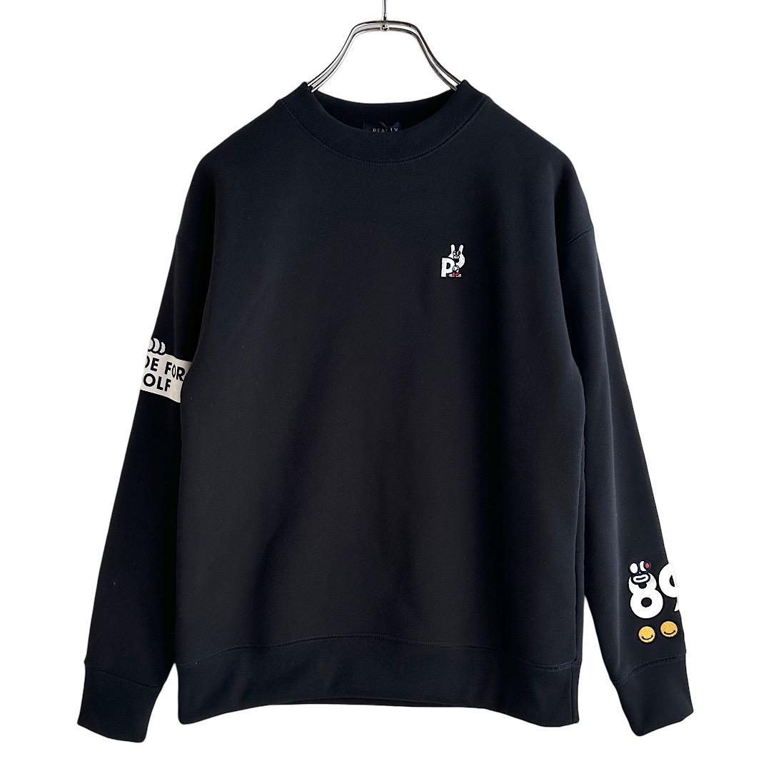 474 パーリーゲイツ スウェット トレーナー ダークネイビー サイズ0 S