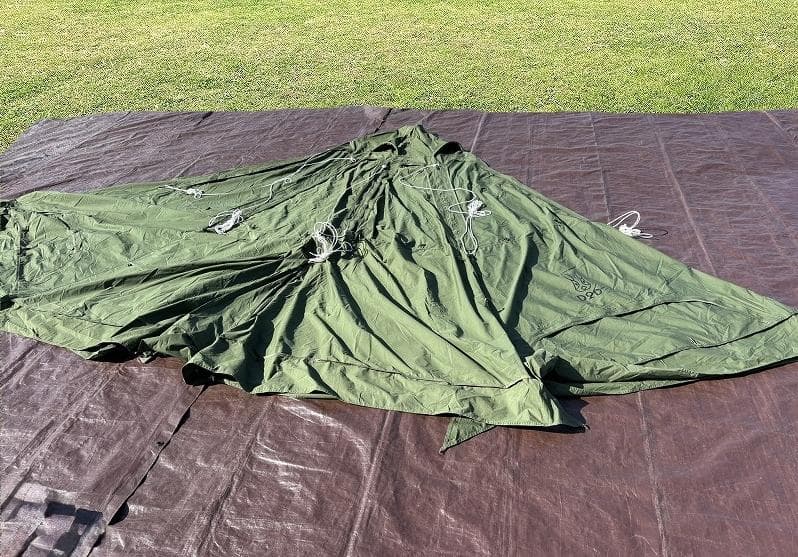 美品！DOD レンコンテント 2M T3-736 カーキ