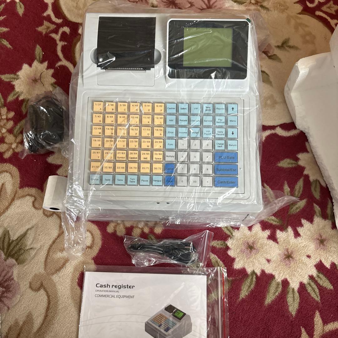 未使用キャッシュレジスター