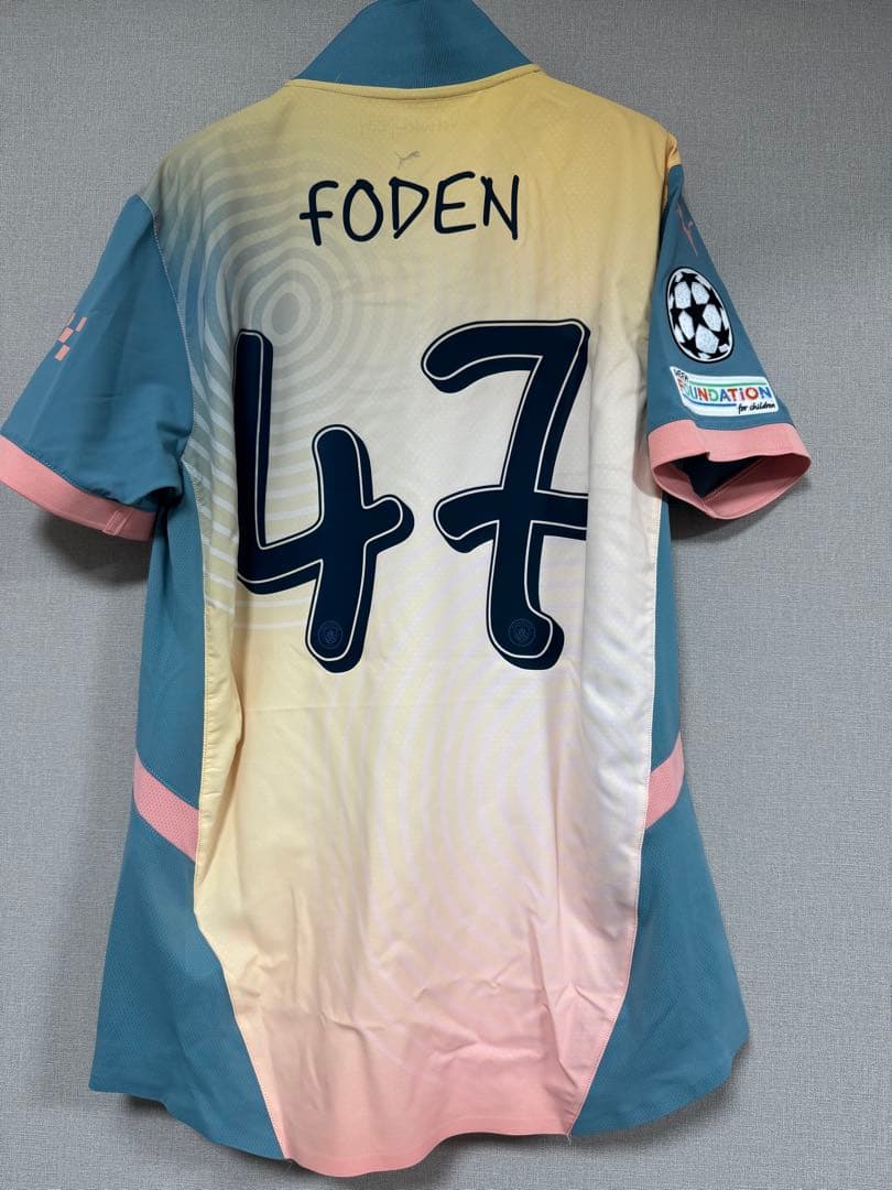 【新品・正規品】マンチェスターシティ フォーデン ユニフォーム オーセンティック