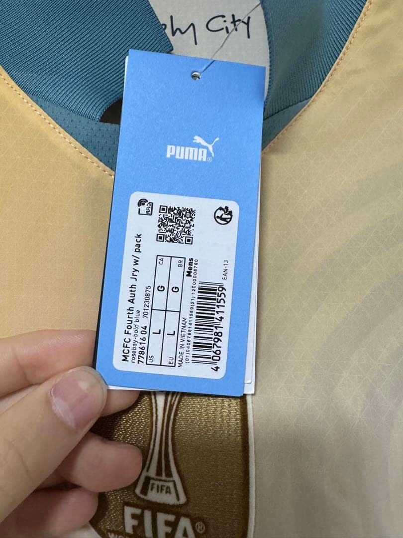 【新品・正規品】マンチェスターシティ フォーデン ユニフォーム オーセンティック