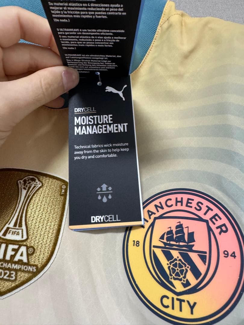 【新品・正規品】マンチェスターシティ フォーデン ユニフォーム オーセンティック