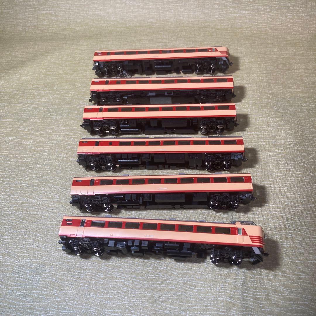 TOMIX 485系「はつかり」編成タイプ6輌セット(ジャンク)