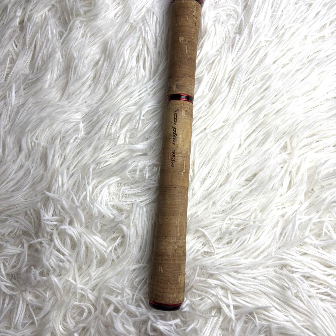 【極美品】SHIMANO Scorpion 1652R-2バスロッド ベイト用