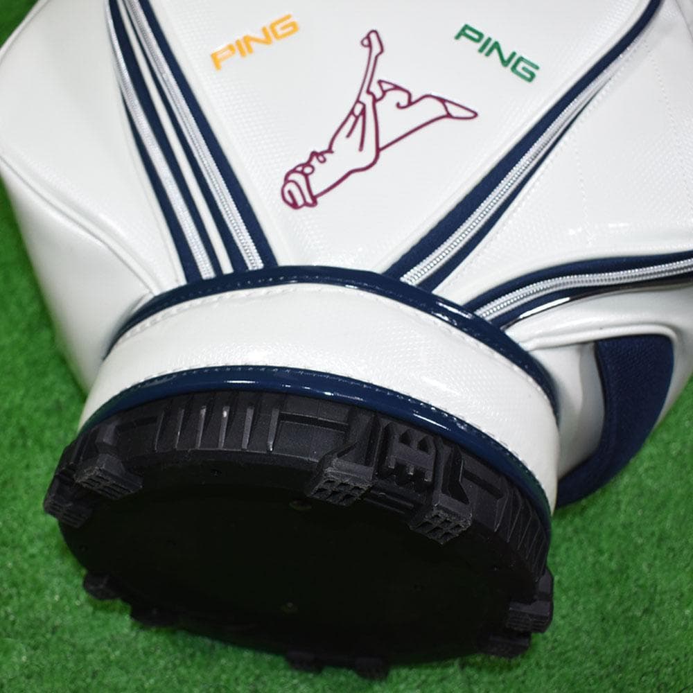 パ*ん様 PING/ピン ゴルフ ハイグレード エナメルキャディバッグ９型 超美