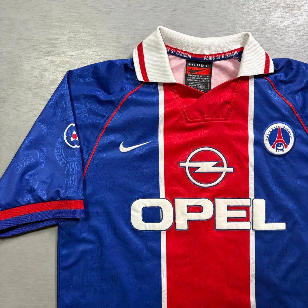 90's NIKE PSG ユニフォーム　ゲームシャツ　96-97シーズン　L