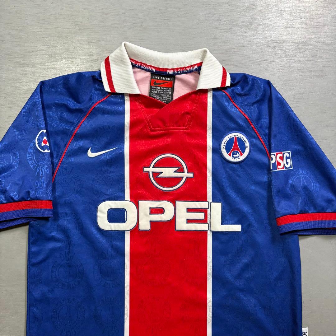 90's NIKE PSG ユニフォーム　ゲームシャツ　96-97シーズン　L