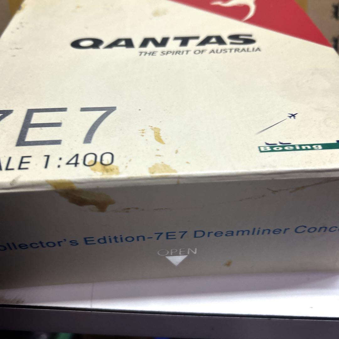 カンタス航空ボーイング787-8（7E7コンセプト）コレクターズエディション模型