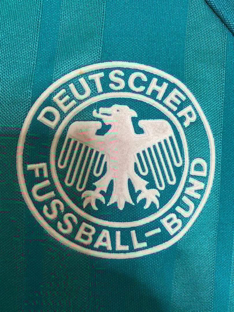 adidas◼️90sビンテージ◼️EQTドイツ連盟ユニホームシャツ◼️サッカー