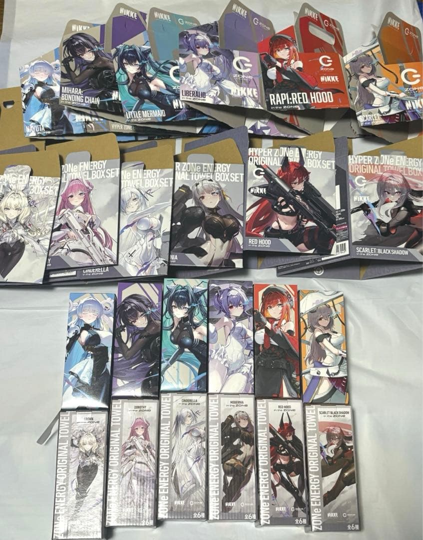 勝利の女神 nikke ニケ ゾーンコラボ　1・2弾 コンプリートセット