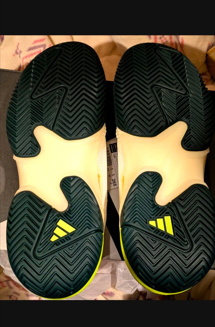 adidas バリケード13 27cm JH5129 テニス オフホワイト【新品