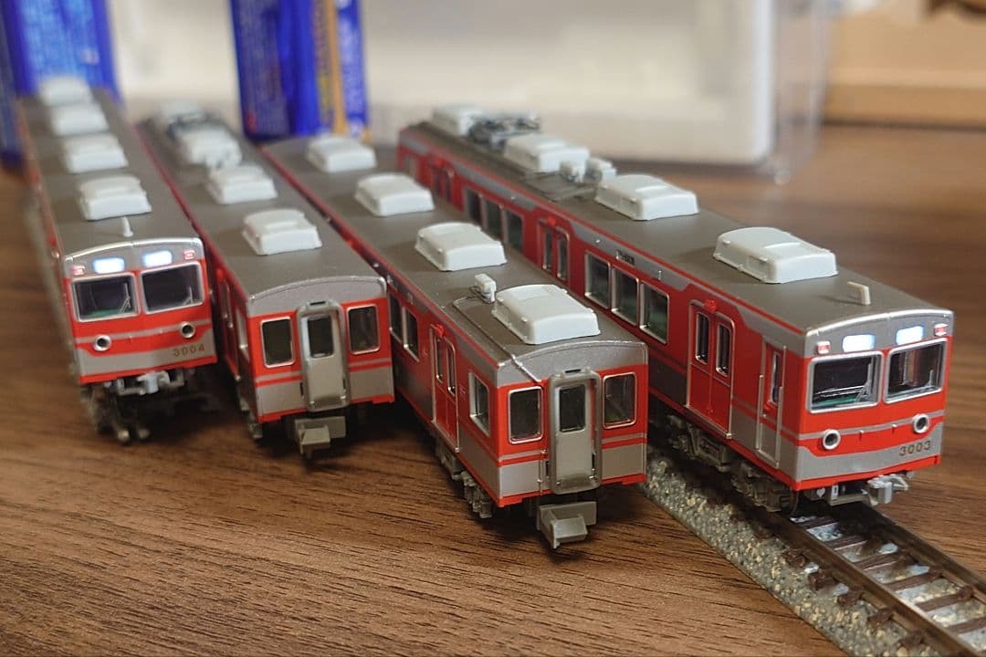 ジャンク品　マイクロエース　神戸電鉄 3000系