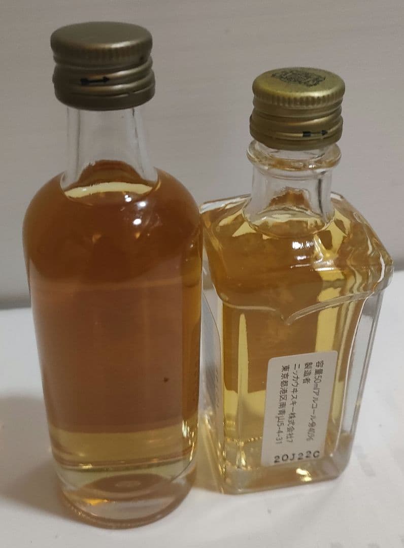 竹鶴 12年 17年 ウイスキー 50ml 2本セット