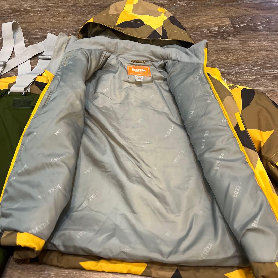 レセーダ　オンヨネ　美品　セットアップ　スキーウェア　140 男の子　女の子