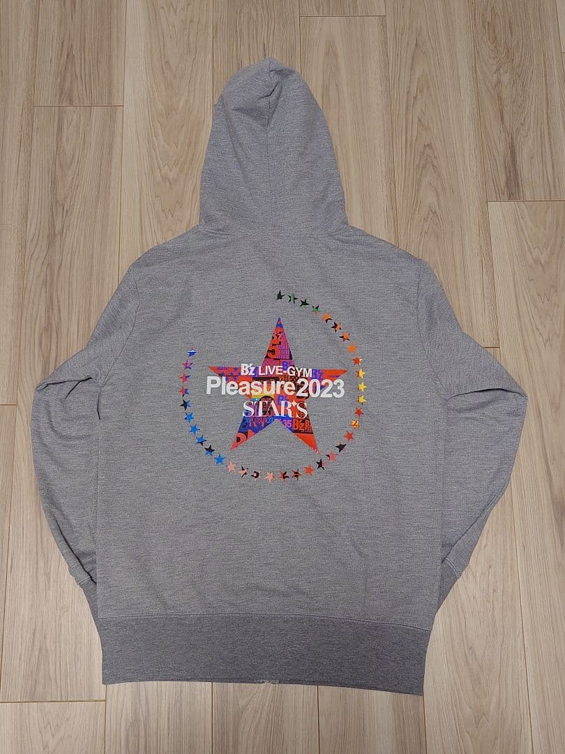 B'z LIVE-GYM Pleasure2023 STARS パーカー M