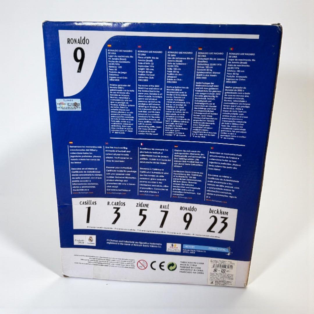 【未開封品】ロナウド9 レアルマドリード FTCHAMPS フィギュア
