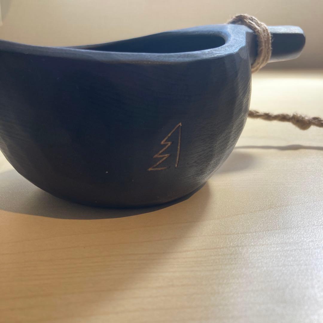 【新品】ソウルオブシベリア #1 ブラックペンダント　No.1800 ククサ