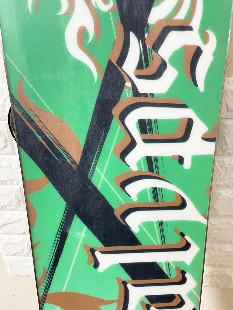 【使用回数２回】イエローバス ビンディング 157cm スノーボード ２点セット