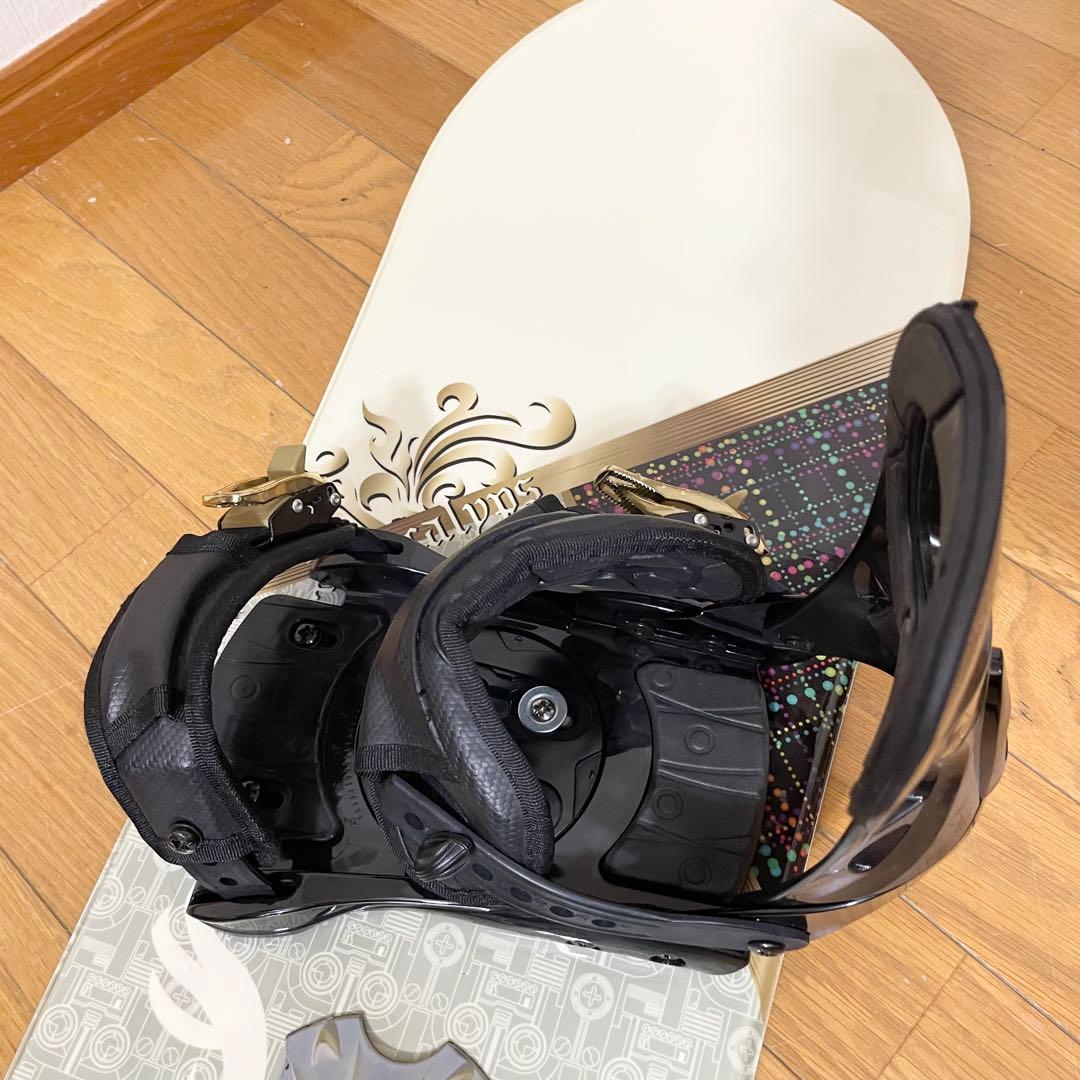 【使用回数２回】イエローバス ビンディング 157cm スノーボード ２点セット