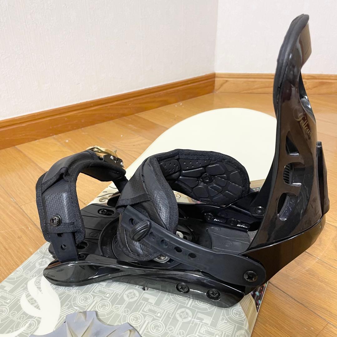 【使用回数２回】イエローバス ビンディング 157cm スノーボード ２点セット