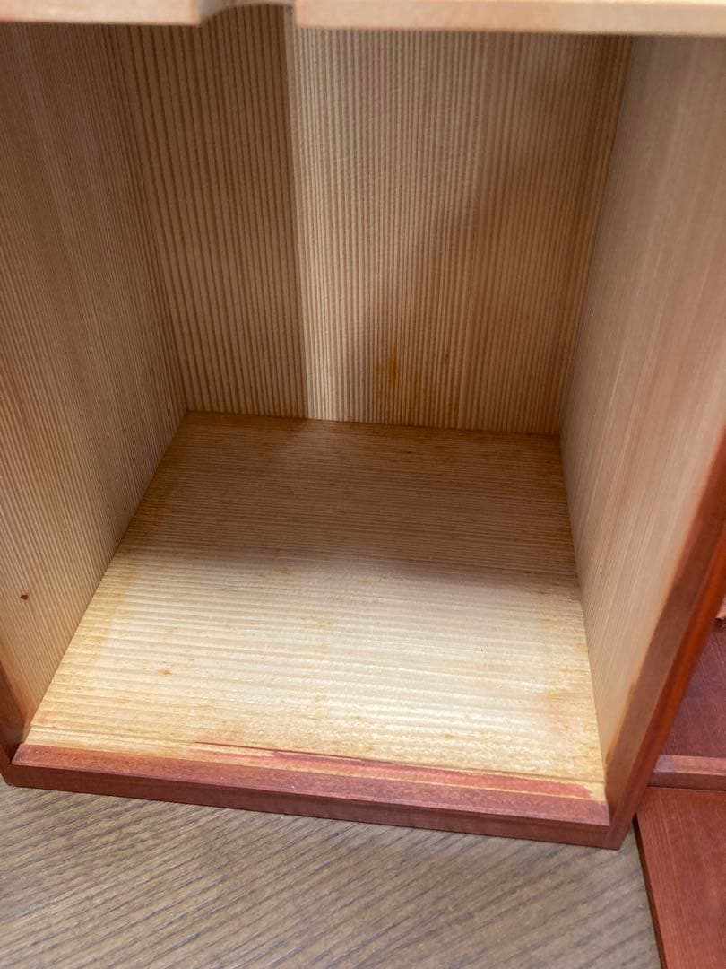 輪島塗　花柄五段重箱　木箱付き　最終値下