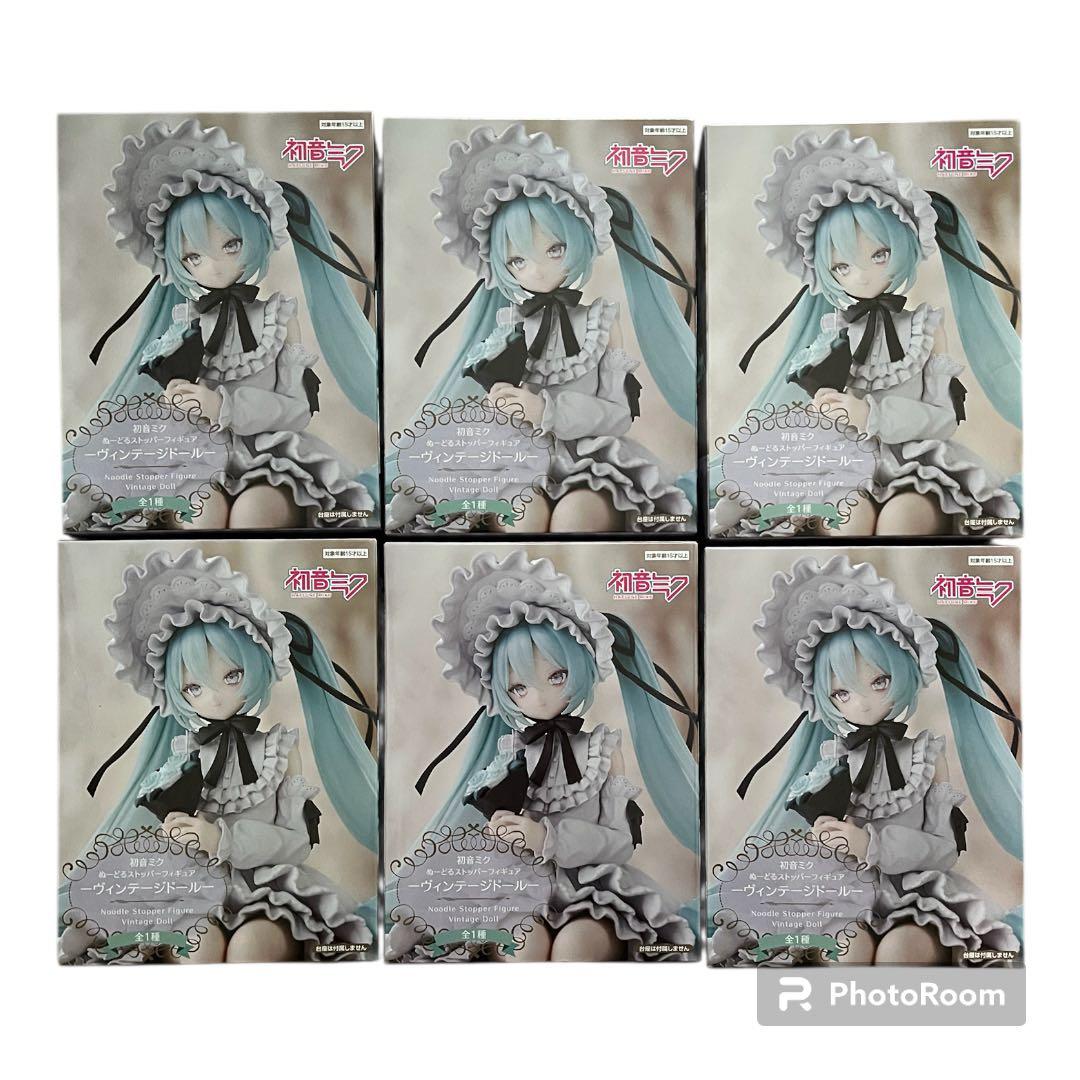 初音ミク ぬーどるストッパーフィギュア ヴィンテージドール　6点セット