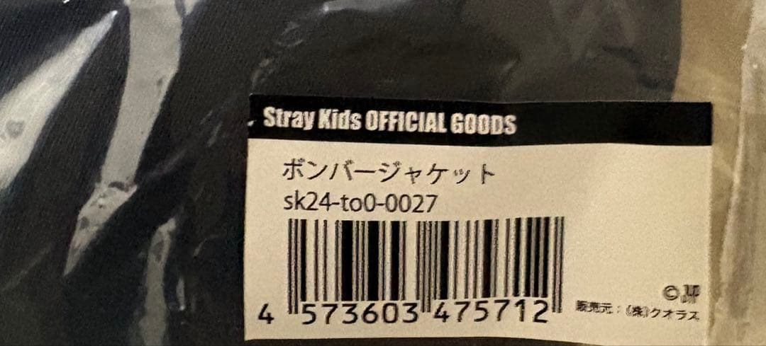 Stray Kids ハンジソン　メンプロ　ボンバージャケット　未開封