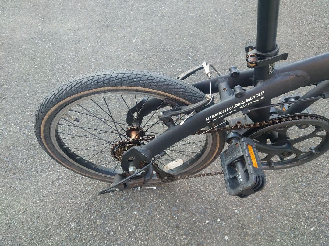 (引取り又はお届けご相談)WACHSEN 折り畳み自転車20インチ