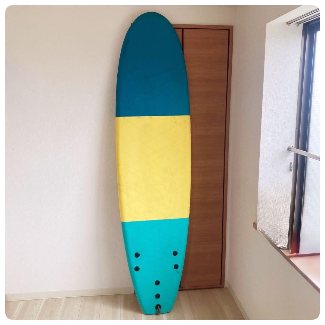 Ideal ロングボード 8’0” ソフトボード トライフィン【直接渡し限定】