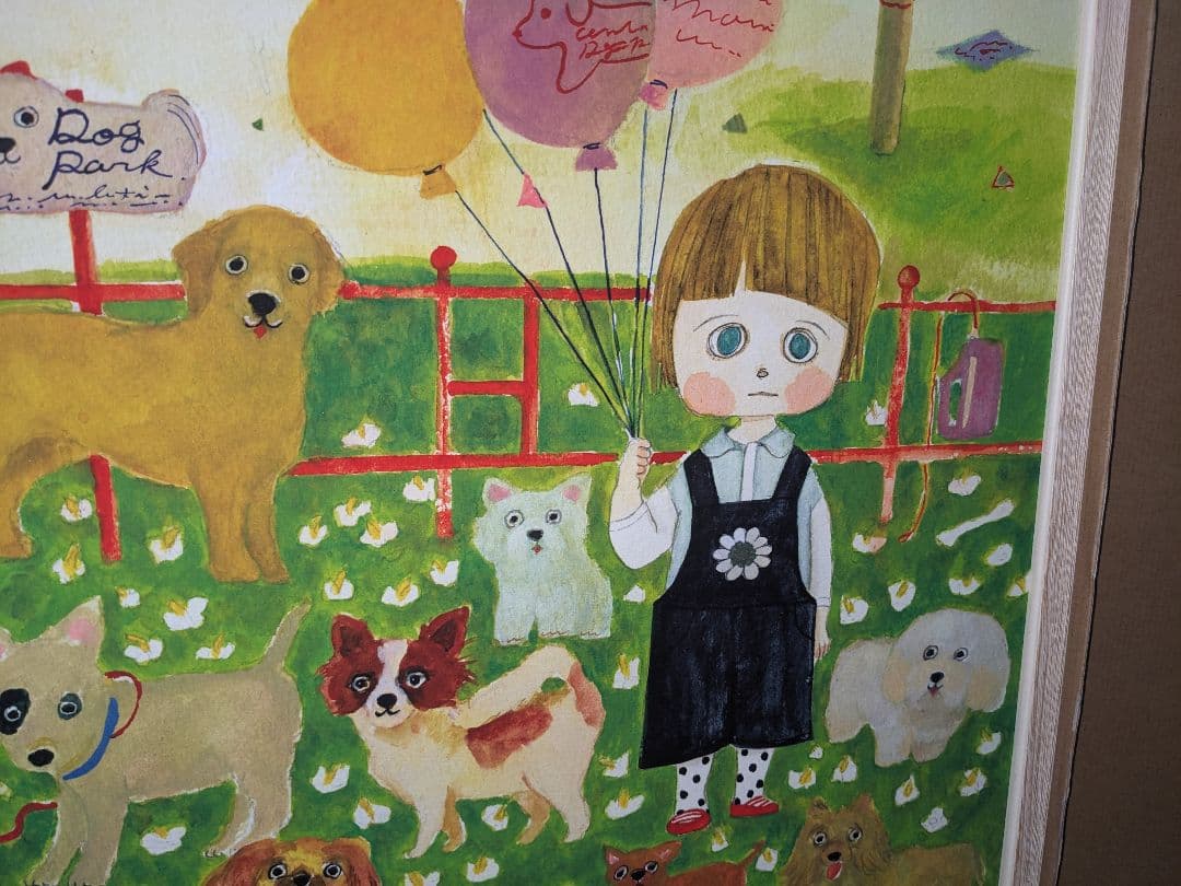 マリーニモンティーニ　水彩画　絵画