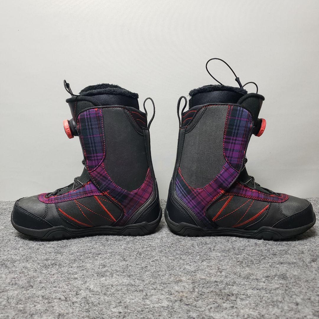 美品 K2 24.0cm ダイヤルブーツ レディース
