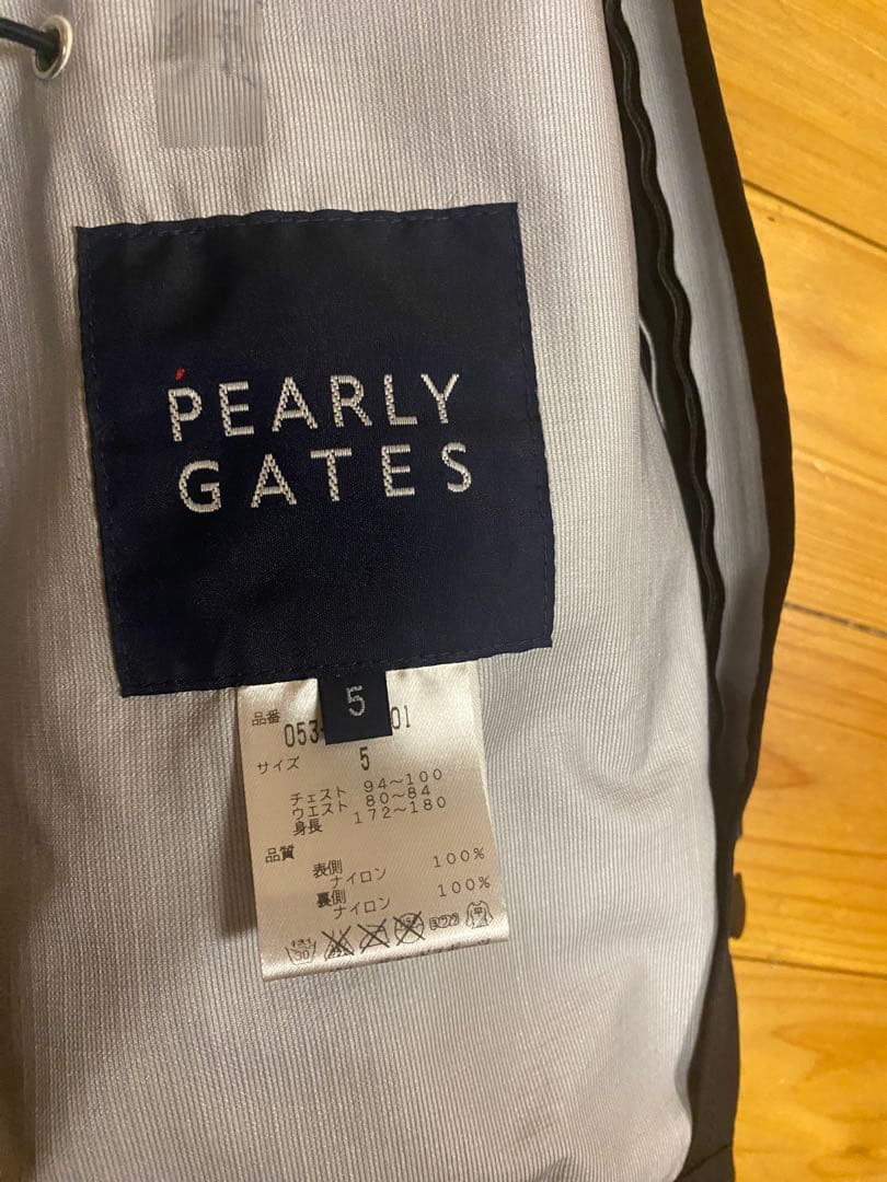 クリ済み　パーリーゲイツ　ナイロンジャケット　5