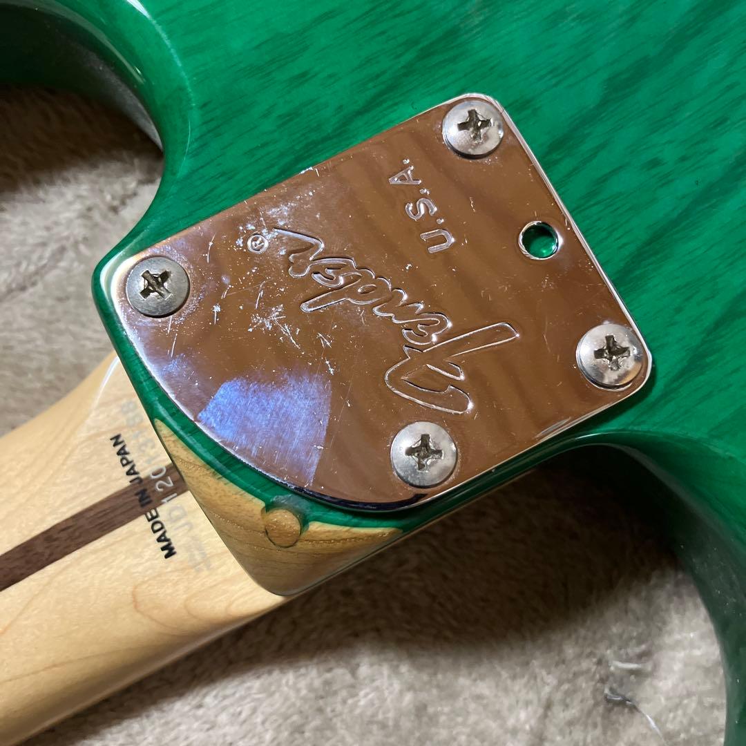 Fender Japan Stratocaster グリーン