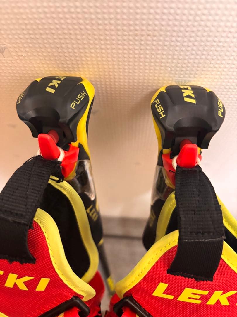 丸さま専用LEKI レキ スキーストック ベノム バリオ 3D 95～125cm