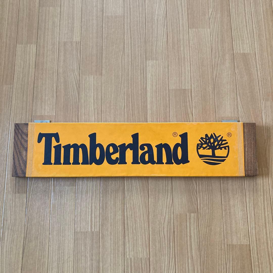 Timberland ロゴ 看板 サインボード